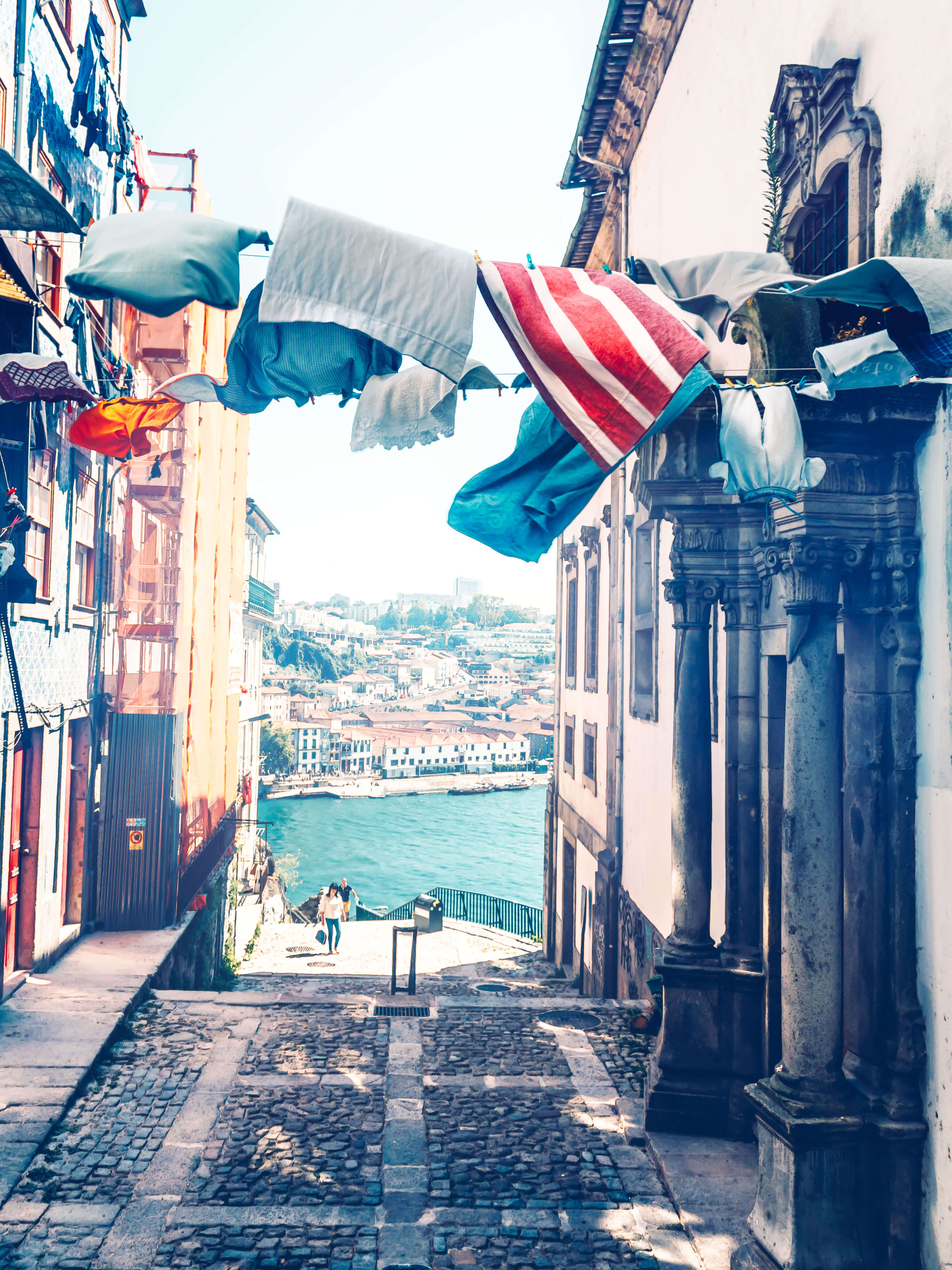 Portugal Porto hanging clothes